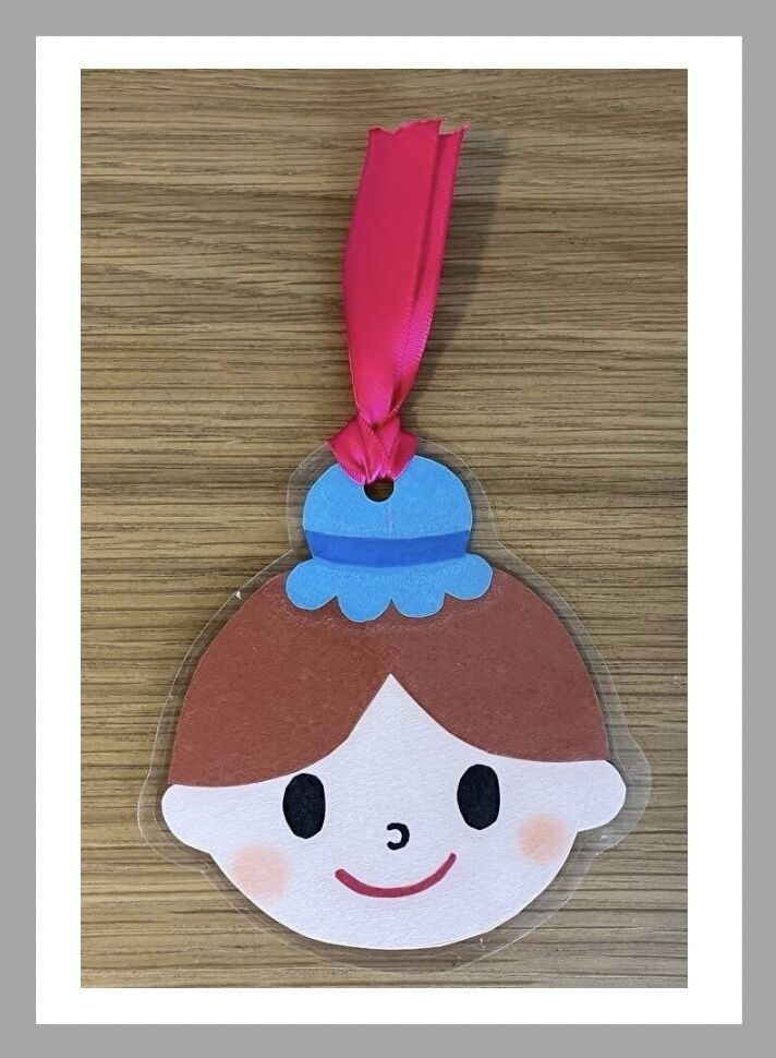 壁面で作ったしおり