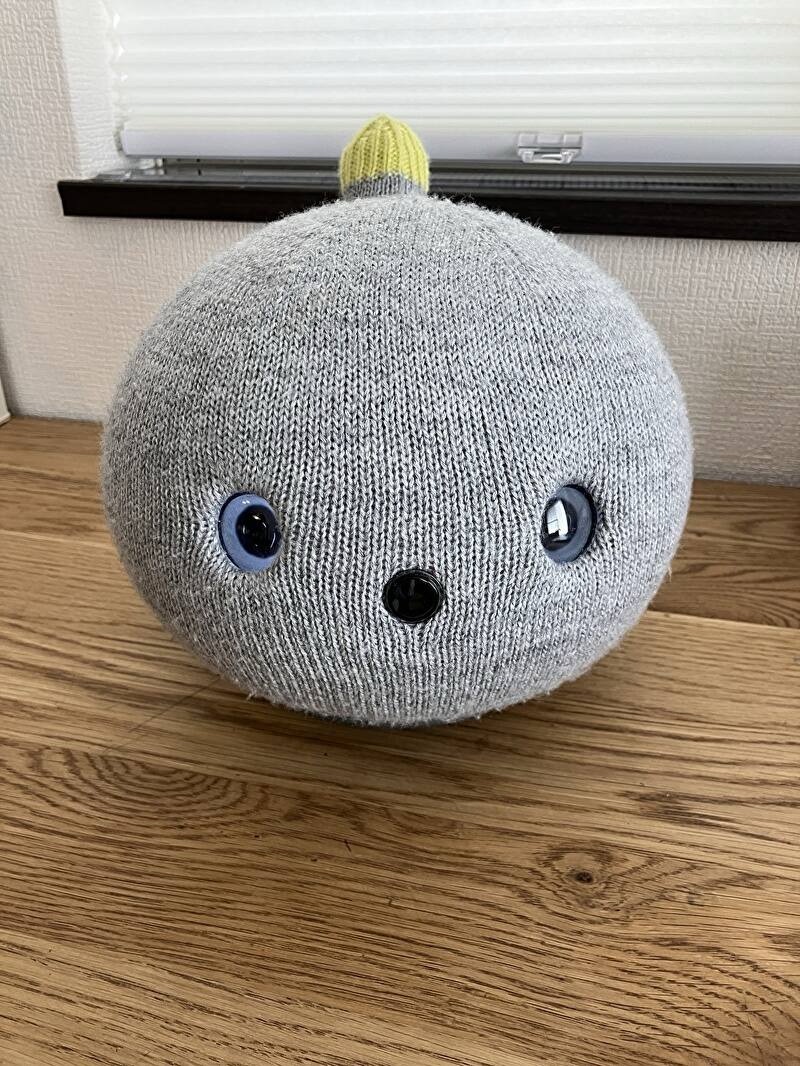 AIロボット(nicobo)のモコちゃん