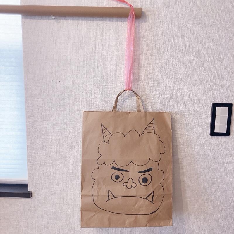紙袋を使ったピニャータ